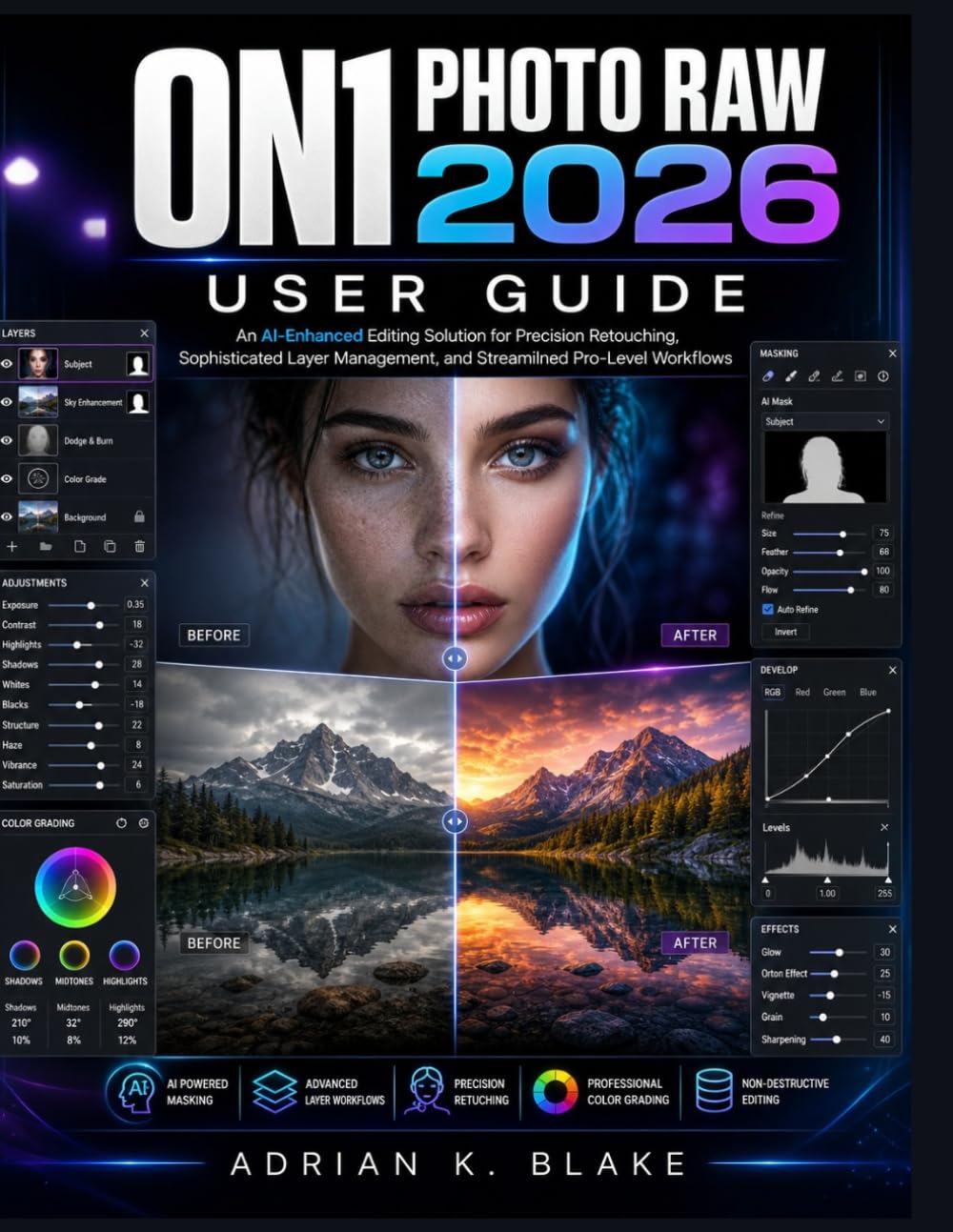 capítulo por capítulo baixar ON1 PHOTO RAW 2026 USER GUIDE: An AI-Enhanced Editing Solution for Precision Retouching, Sophisticated Layer Management, and Streamlined Pro-Level Workflows