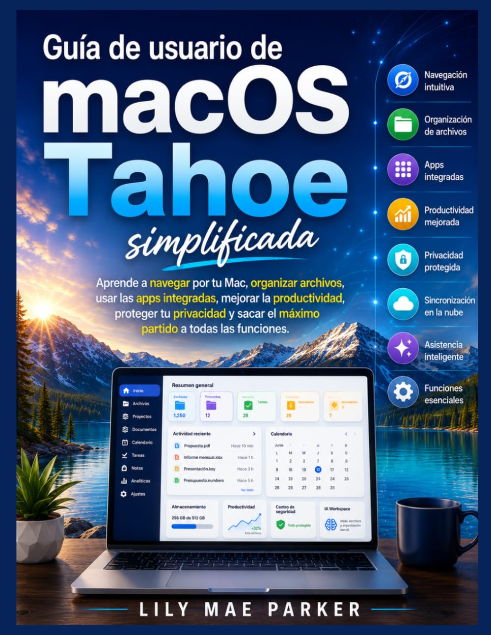 ler totalmente Guía de usuario de macOS Tahoe simplificada: Aprende a navegar por tu Mac, organizar archivos, usar las apps integradas, mejorar la productividad,... a todas las funciones. (Spanish Edition)