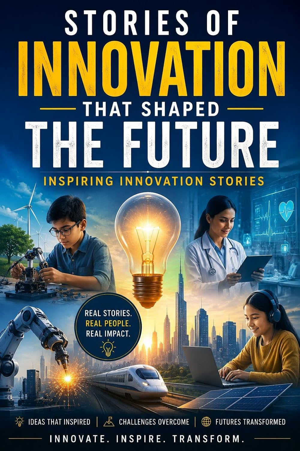 ler totalmente Stories of Innovation That Shaped the Future (English Edition)