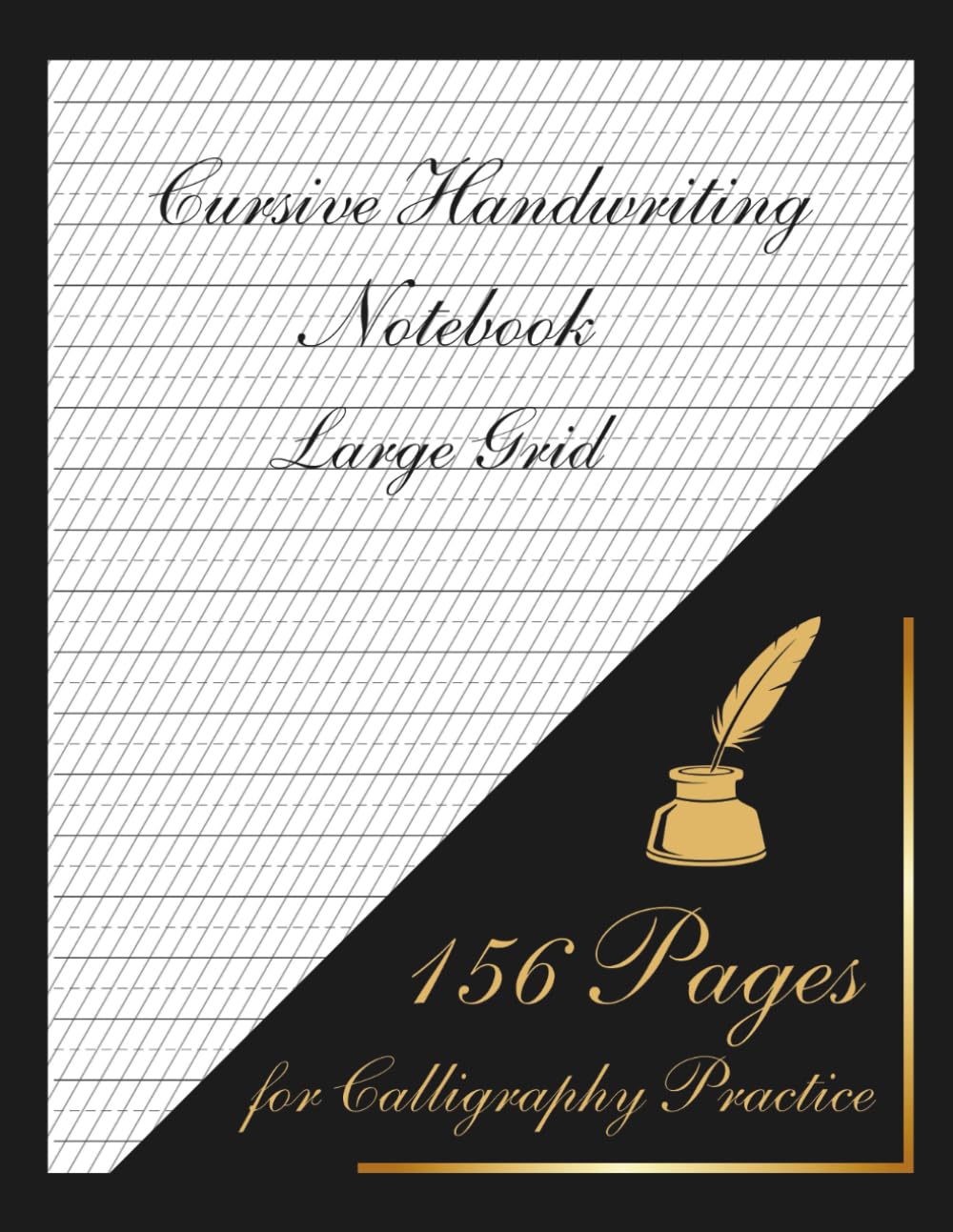 capítulo por capítulo baixar Cursive Handwriting Notebook 8.5×11, 156 Pages | handwriting practice sheets & letter handwriting practice: Calligraphy practice sheets for Kids, Students & Adults