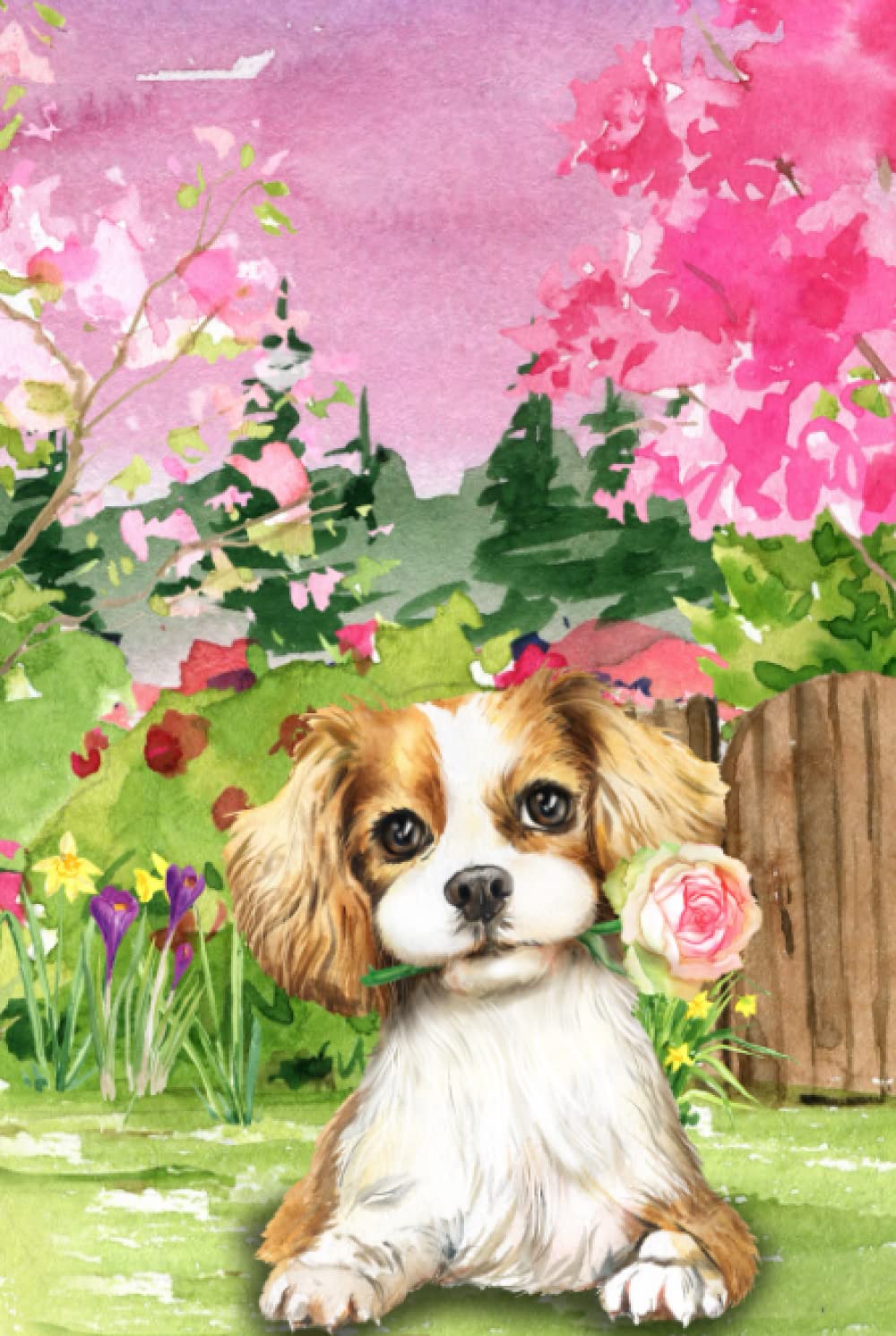 ler totalmente Cavalier King Charles Spaniel Journal: 6x9 | 120 Blank Lined Pages | Adorable Detailed Interior | Diary | Notebook | Composition Books (Dog Breed Watercolor Journals)