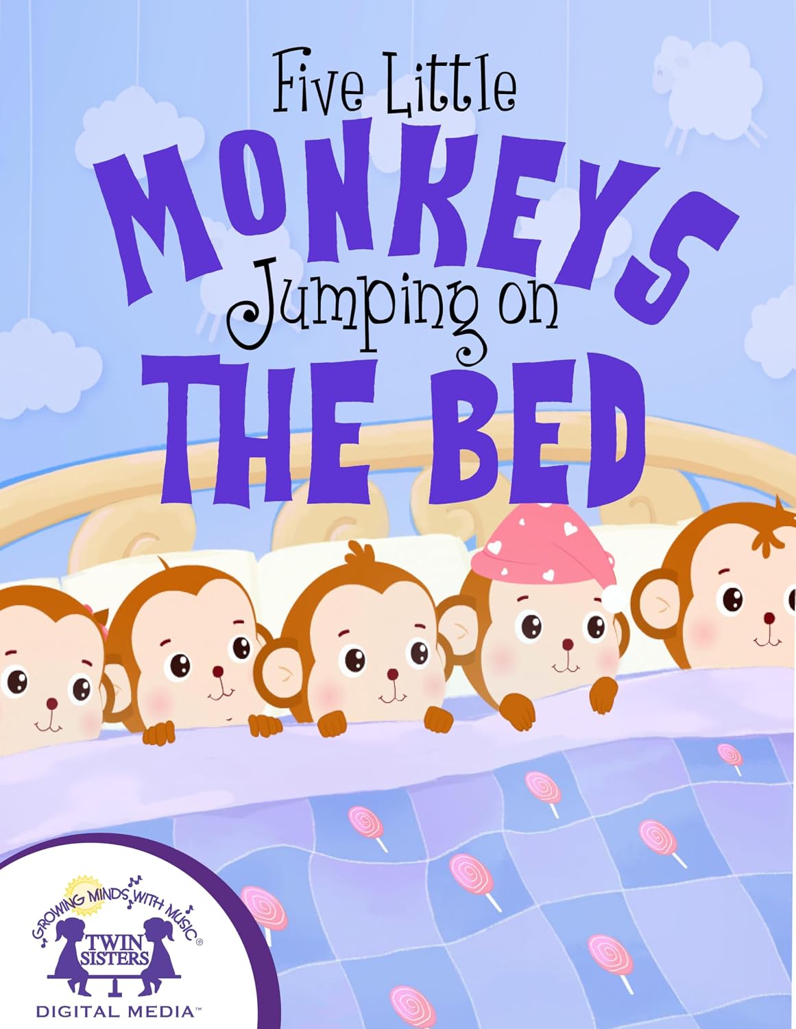 Five Little Monkeys Jumping On The Bed (English Edition) baixar livro de graça