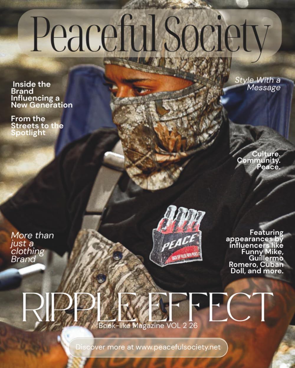 ler totalmente Ripple Effect Magazine: Vol 226 Peaceful Society (The Ripple Effect Magazine Series)