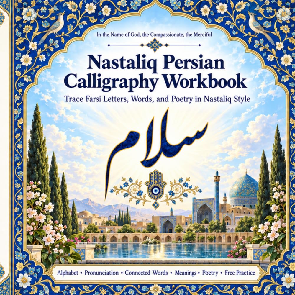 ler totalmente Learning Persian Calligraphy Workbook