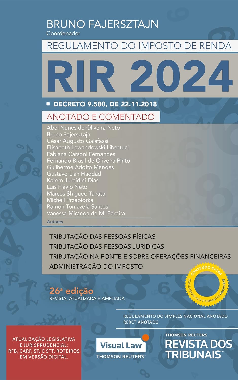 Regulamento do Imposto de Renda 26ºedição baixar livro de graça