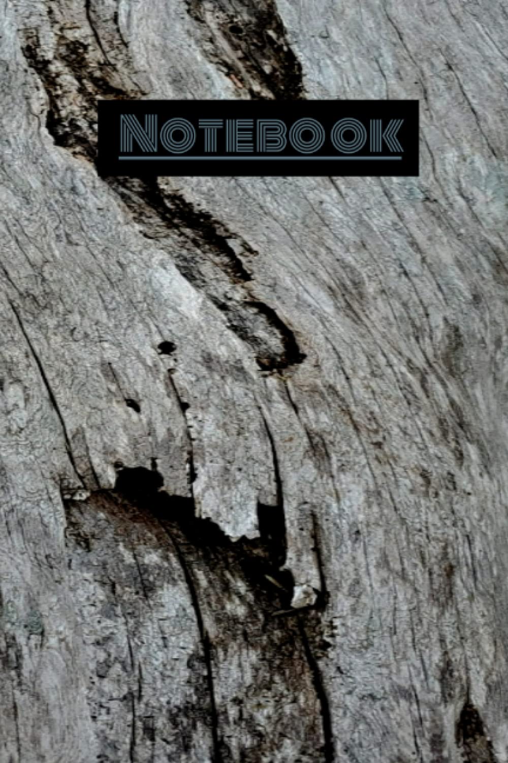 ler totalmente Notebook: Notebook, Notebook rustic wood 6 x 9: Notebook