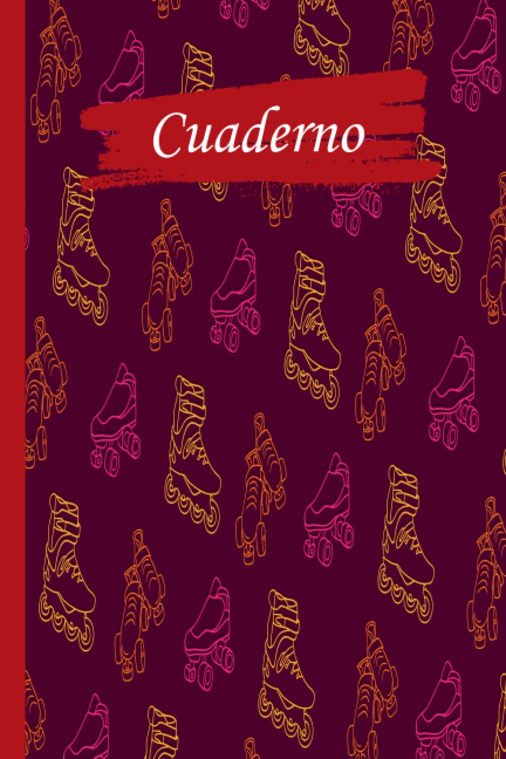 Cuaderno de patinaje sobre ruedas: Cuaderno de patinaje sobre ruedas de rayas anchas, cuaderno de papel rayado para la escuela, estudiantes, regalo... del patinaje sobre ruedas (Spanish Edition) baixar o livro de graça