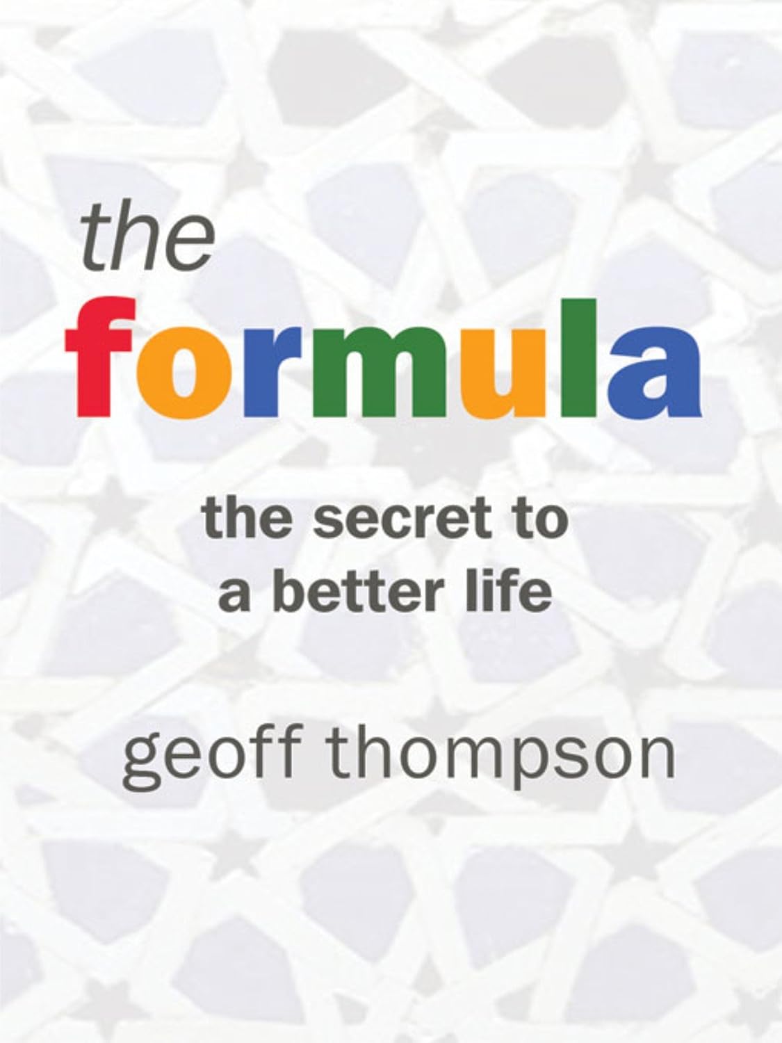 The Formula - The secret of a better life (English Edition) baixar livro de graça