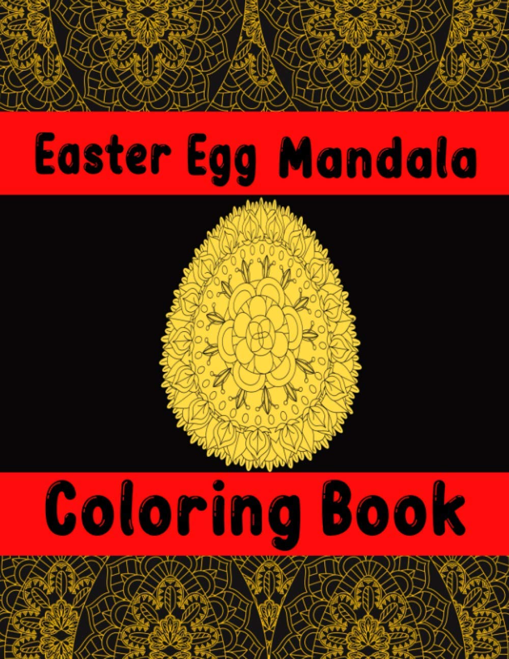 ler totalmente Easter Egg Mandala Coloring Book: For Adults