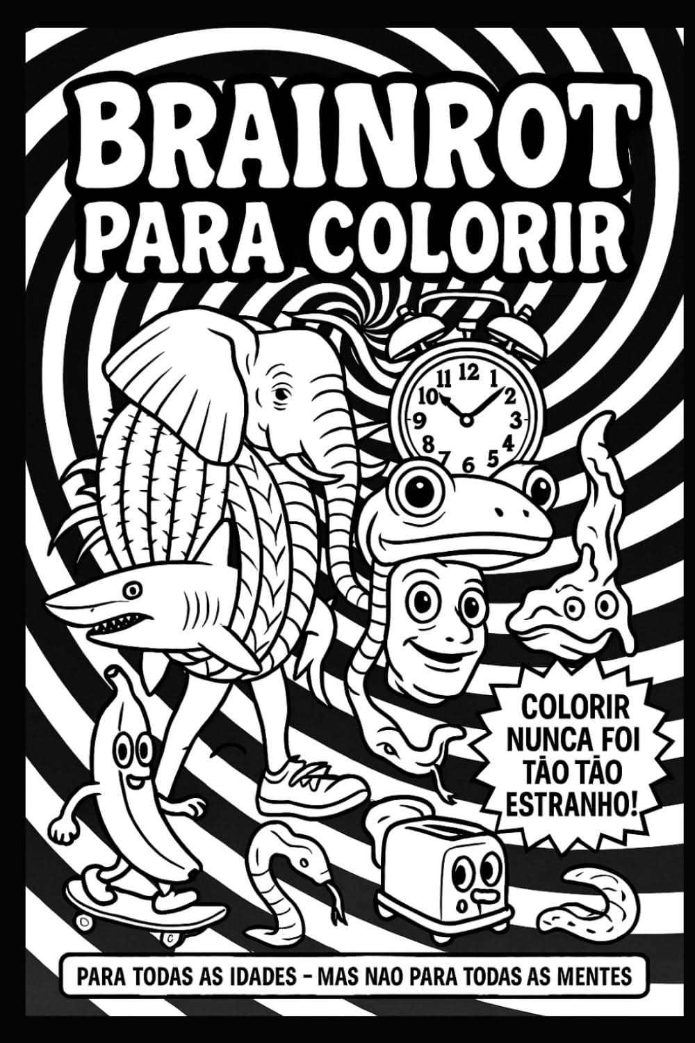 capítulo por capítulo baixar Brainrot para colorir (Portuguese Edition)