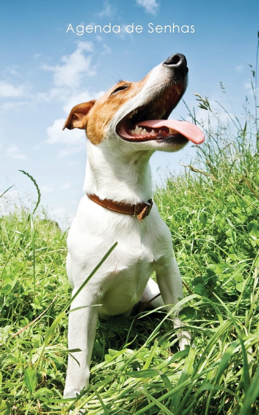 ler totalmente Agenda de Senhas: Agenda para endereços eletrônicos e senhas: Capa Jack Russell Terrier - Português (Brasil): 8