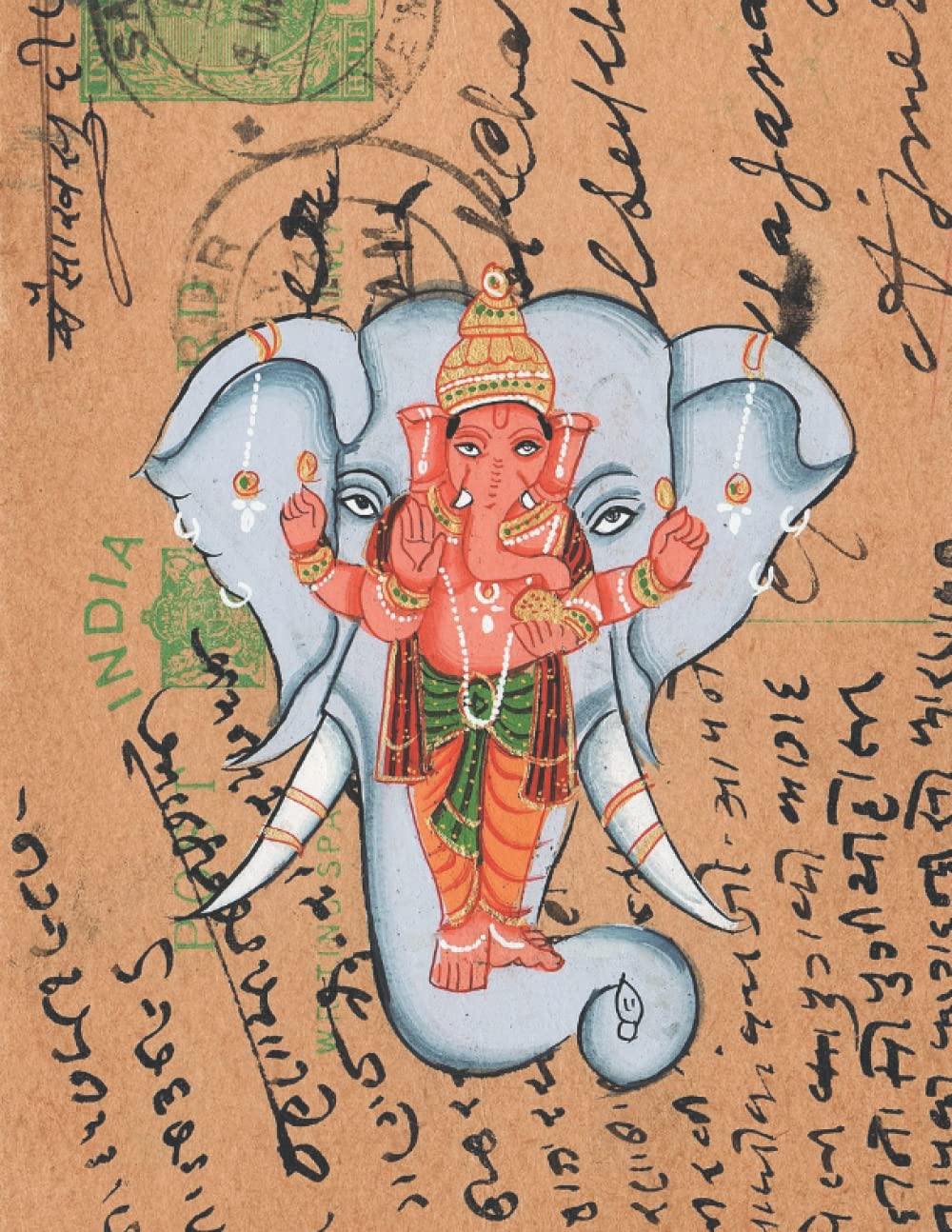 ler totalmente Notebook - Hindu Scripture - A Beautiful Indian Asian Hindi Gujarati Urdu Punjabi LINED Notebook/Journal. Travel Friendly. 200 pages. 90gsm paper. A4 Notebook. Novelty Gift. Back to School