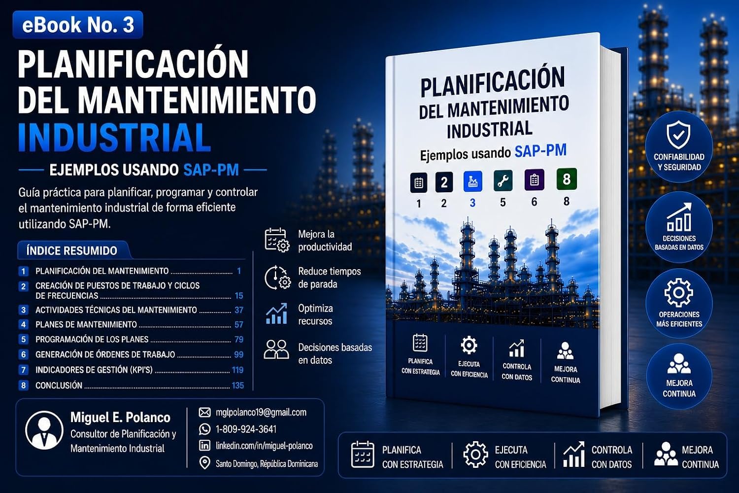 EBOOK No. 3 PLANIFICACION DEL MANTENIMIENTO INDUSTRIAL: USANDO EJEMPLOS DE SAP - PM (Spanish Edition) baixar o livro de graça