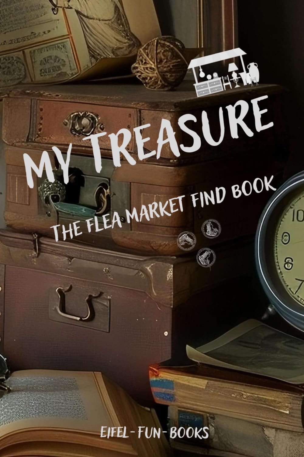 capítulo por capítulo baixar "My Treasure - The flea market find book": Enter information from 100 flea market visits | for treasure hunters and hobby hunters | Gift | DIY