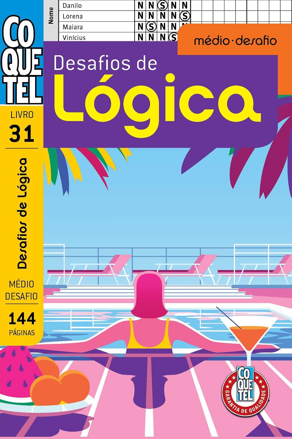 Livro Coquetel Desafios de Lógica 31 S/P baixar o livro de graça