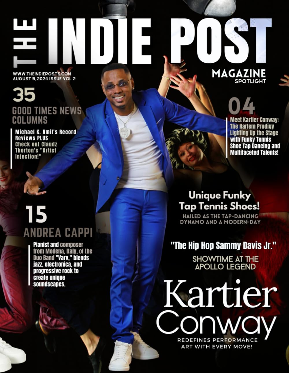 The Indie Post Magazine Kartier Conway August 5, 2024 Issue Vol 2 baixar o livro de graça