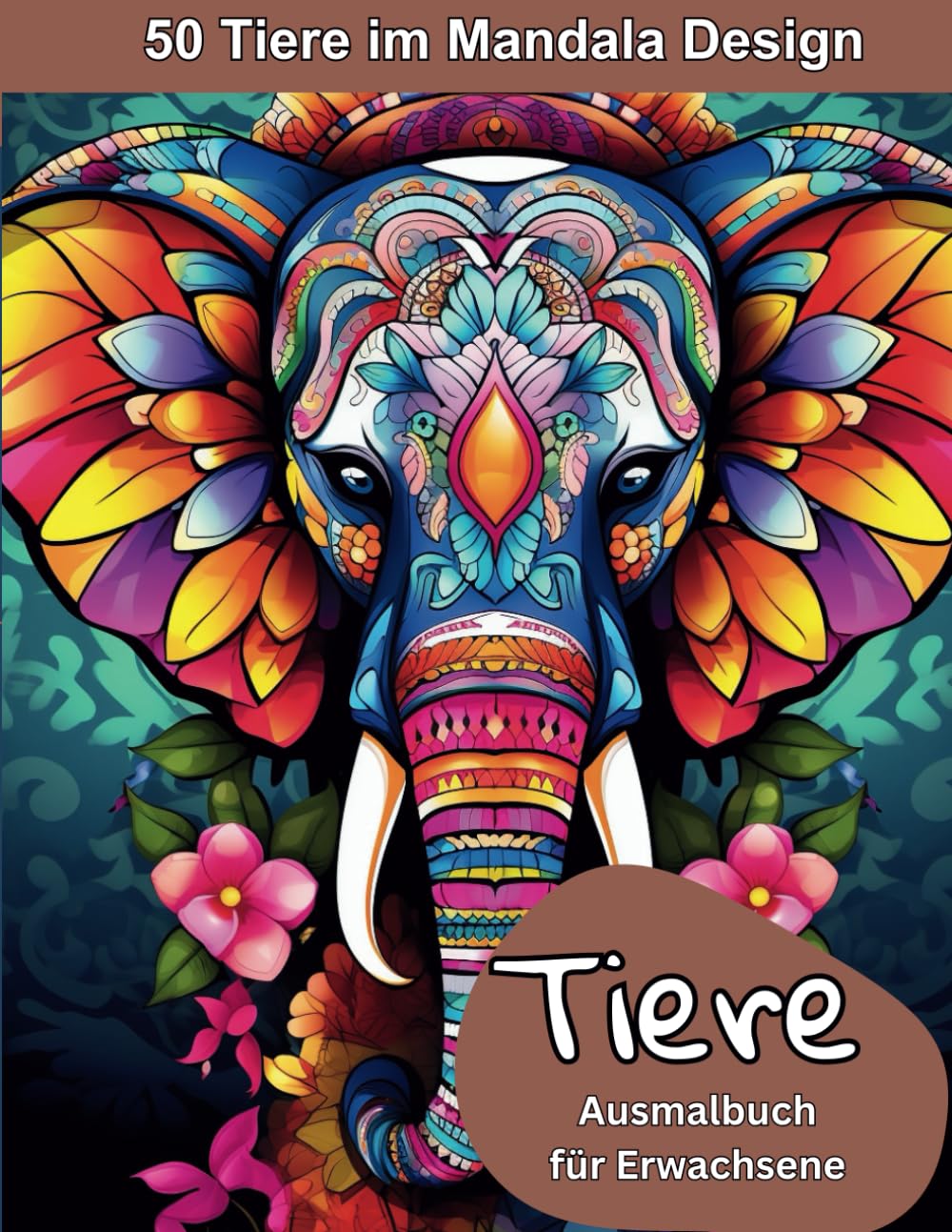 ler totalmente Animal Mandala Magic: 50 atemberaubende Tiermandalas für Entspannung und Kreativität – Malbuch für Erwachsene: Entdecke die beruhigende Kraft der... und kreativen Ausdruck (German Edition)