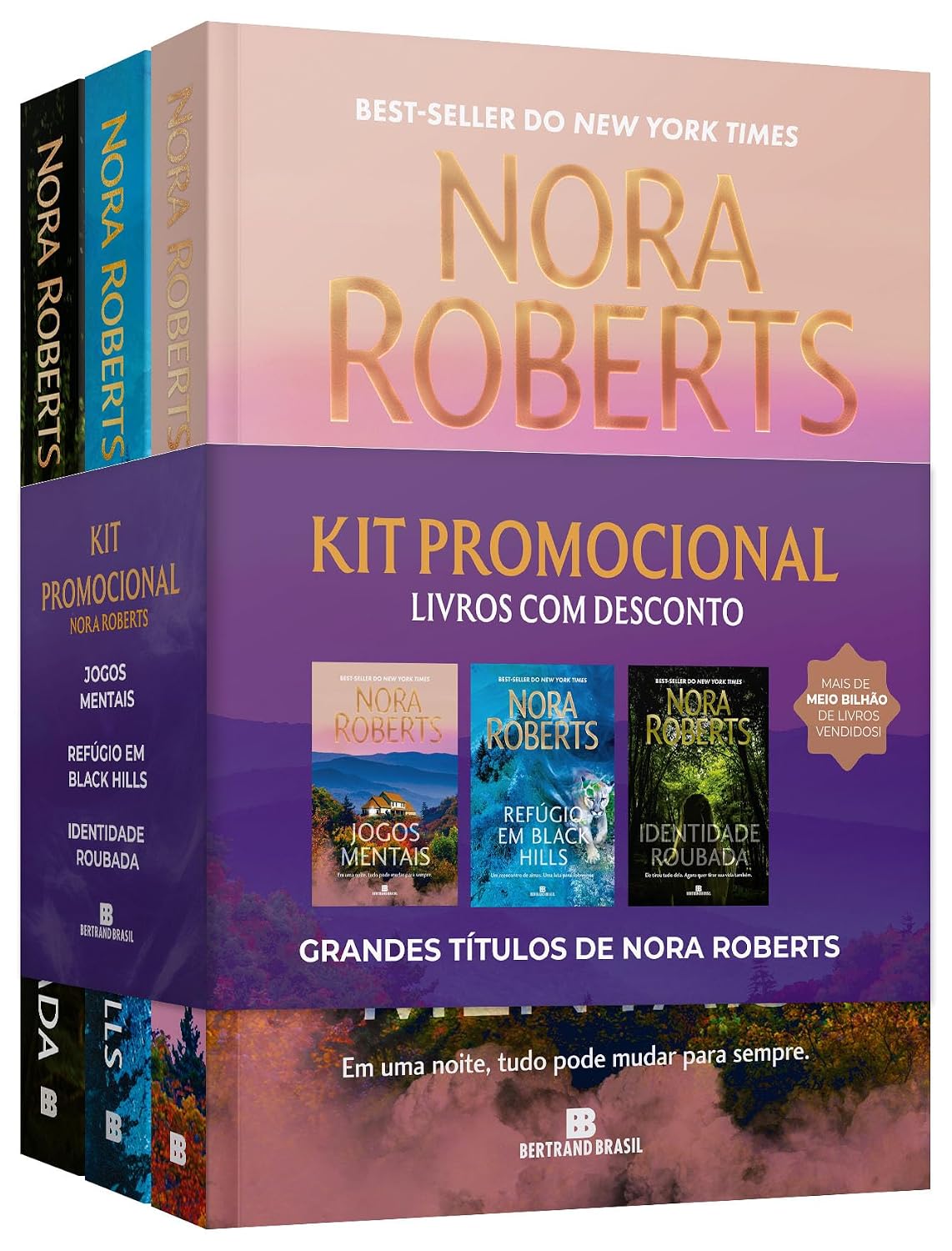 capítulo por capítulo baixar Kit Nora Roberts (Jogos mentais + Refúgio em Black Hills + Identidade roubada)