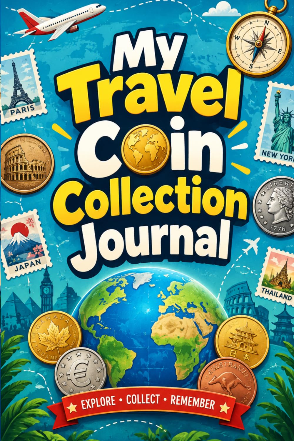 My Travel Coin Collection Journal: A Unique Coin Collecting Logbook to Preserve Travel Memories, Track Rare Coins, and Build a Timeless Numismatic Collection