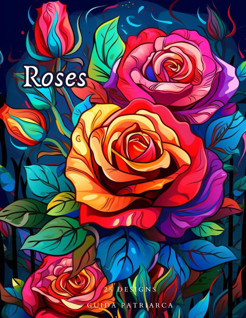 ler totalmente Roses Coloring Book for Adults, Men, Women, Tens | 25 images | For Stress Relief, Relaxation, Perfect for People in Austism | Book 1 (Portuguese Edition)