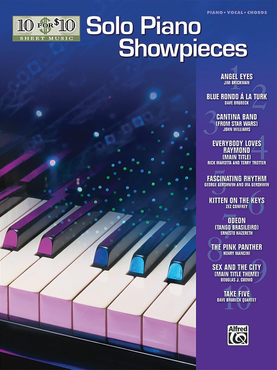 10 for $10 Sheet Music Solo Piano Showpieces: Piano Solos baixar o livro de graça