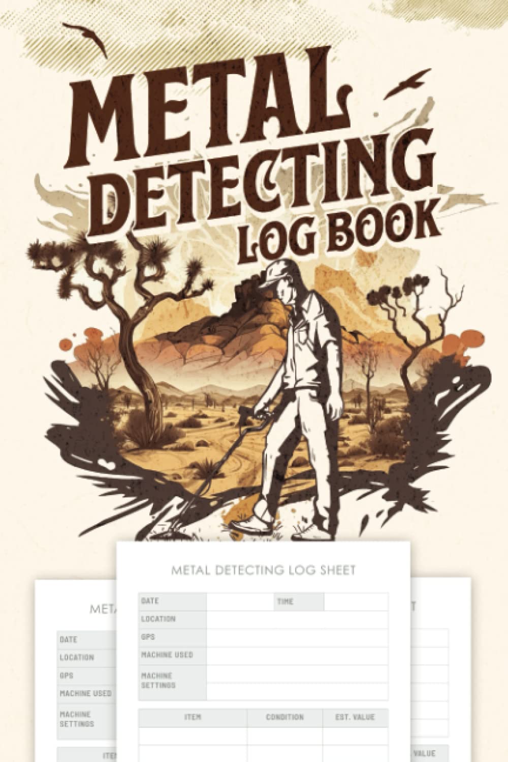 ler totalmente Metal Detecting Log Book: Journal (Size 6 x 9 Inches, 110 Pages) Track Discovery of Metals, Gold, Silver, Coins - Perfect Gift for Metal Detectorist