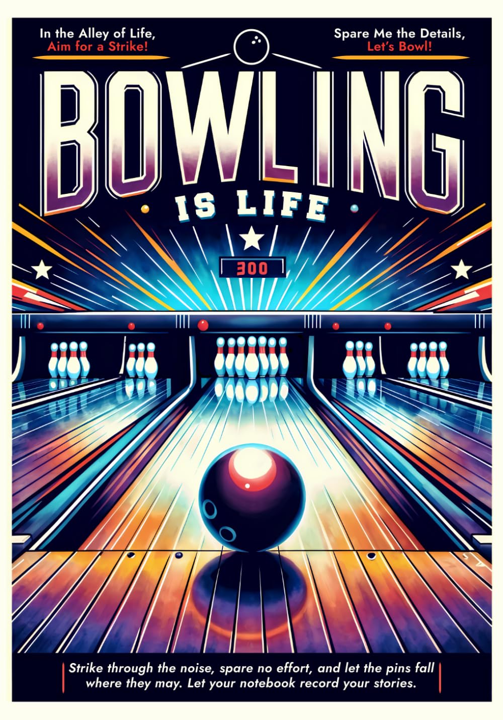 ler totalmente Bowling Is Life: The Ultimate Bowler's Companion Notebook