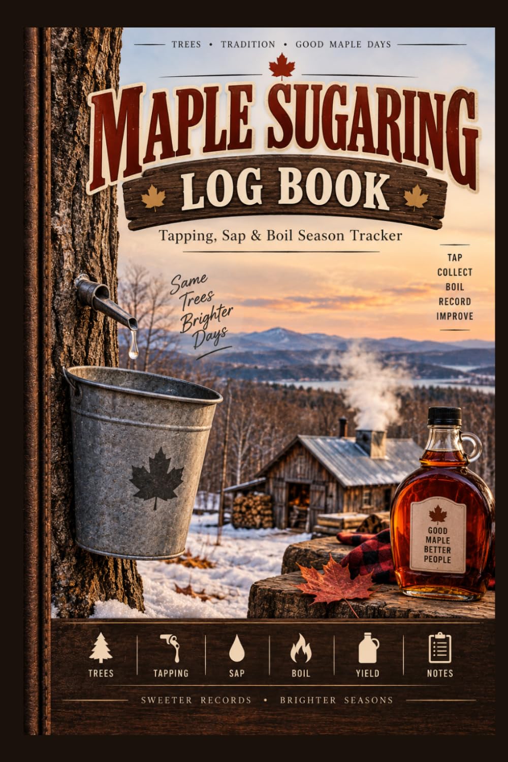 ler totalmente Maple Sugaring Log Book: Tapping, Sap & Boil Season Tracker
