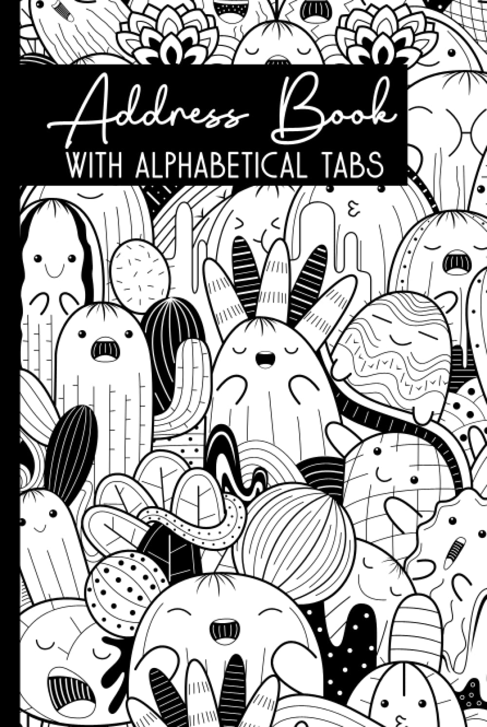 capítulo por capítulo baixar Address Book with Alphabetical Tabs: Small Address organizer with index tabs, Phone Number log book To Record important Contacts, Addresses, Emails, Anniversaire, work, home..., cute cactus cover