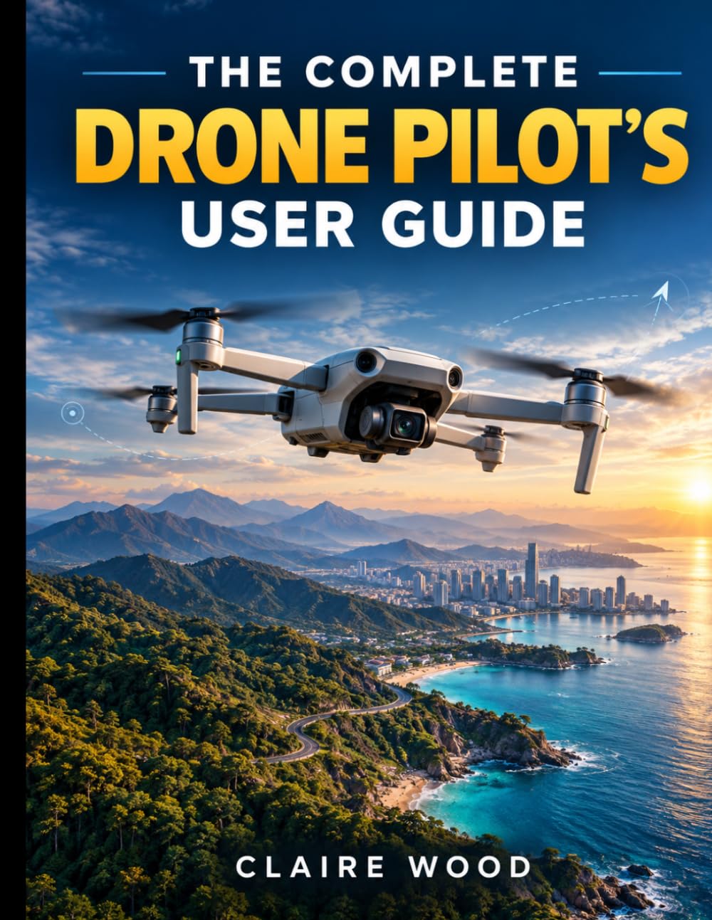 ler totalmente The Complete Drone Pilot's User Guide: Mastering DJI NEO 2, DJI Mini 3/4K, Holy Stone & Aerial Videography