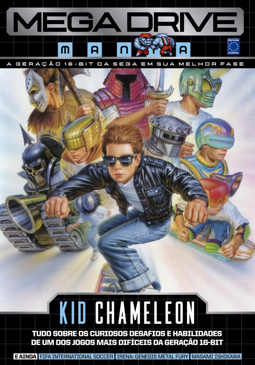 ler totalmente Mega Drive Mania Volume 9 - Kid Chameleon