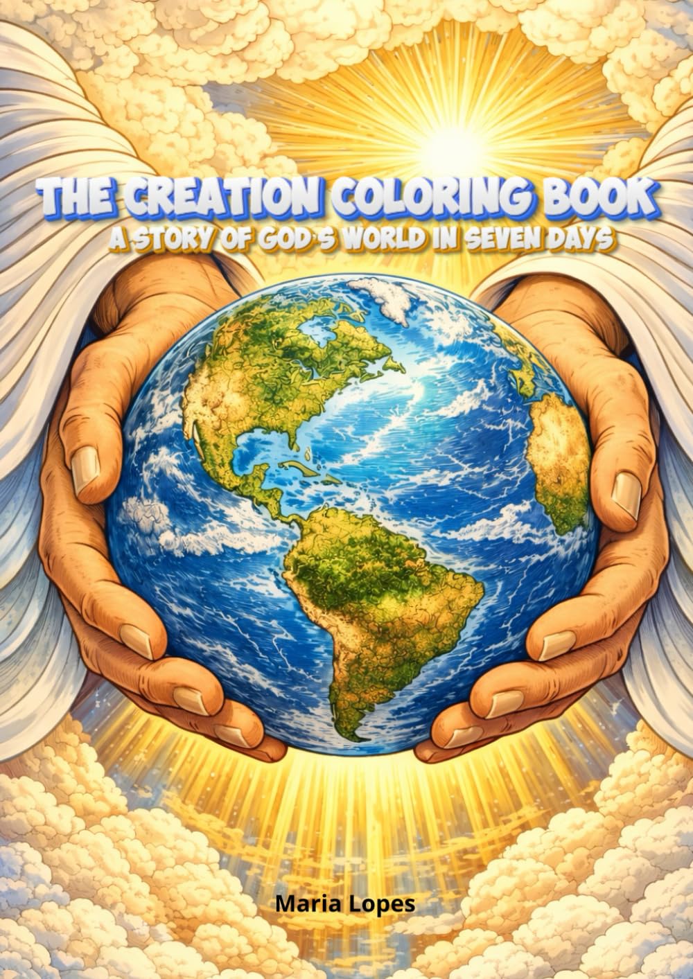ler totalmente The Creation Coloring Book: A Story of God’s World in Seven Days (Contos Biblico para colorir) (Portuguese Edition)