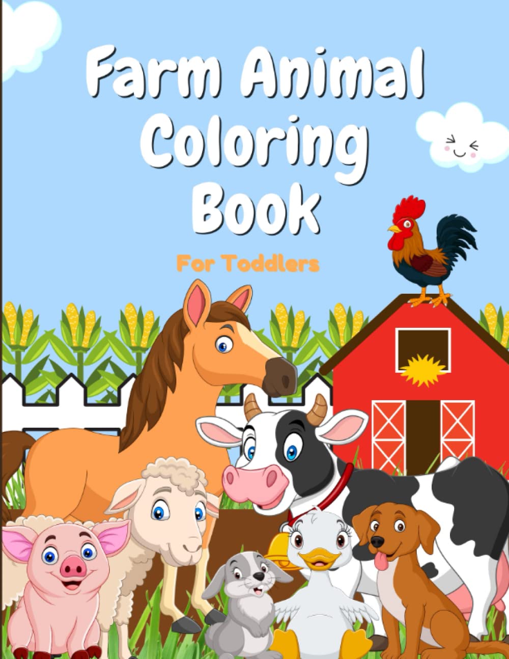 capítulo por capítulo baixar Farm Animal Coloring Book For Toddlers 1-3: Easy Fun Learning Coloring Activity Book For Preschool & Kindergarten. Cute Cows, Dogs, Horses, Cats, Bunny, Pigs...