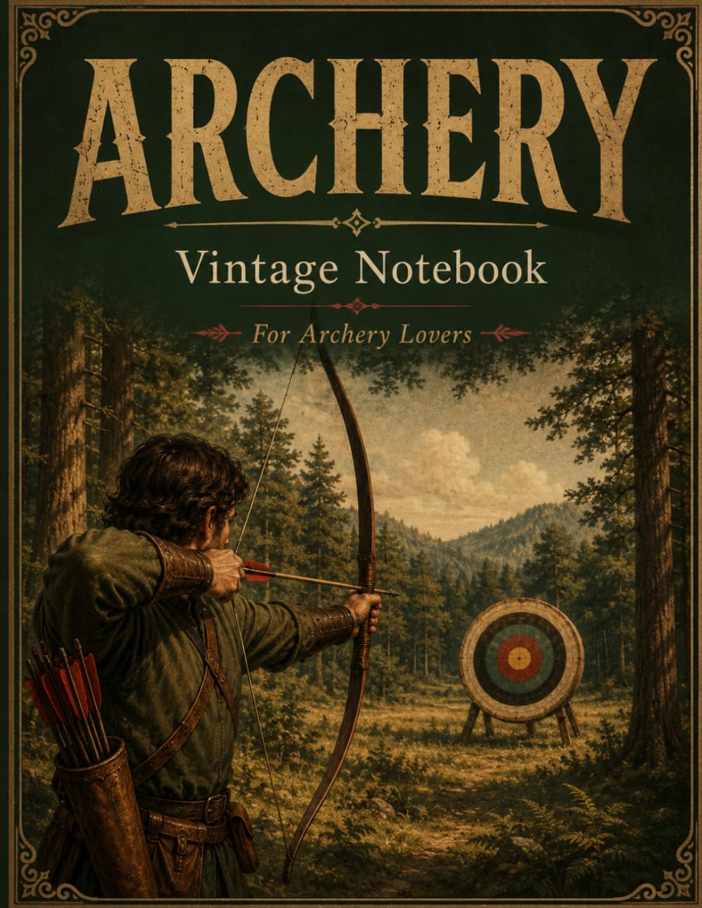 ler totalmente Archery Vintage Notebook: A Lined Journal for Archery Lovers, Archers, Coaches and Fans