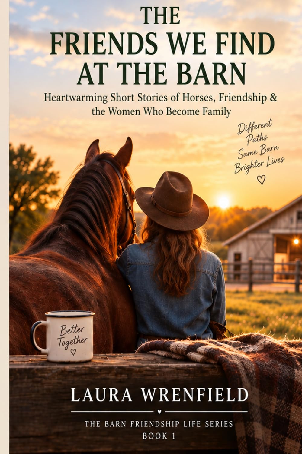 ler totalmente THE FRIENDS WE FIND AT THE BARN: Heartwarming Short Stories of Horses, Friendship & the Women Who Become Family