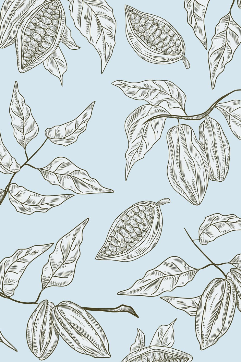 ler totalmente Botanical Collection Notebook: Vintage Cacao Pod Edition: Classic Botanical Illustration Journal – Elegant Black & White Cacao Pods | Lined Pages, Softcover, 6x9 inches, 120 pages