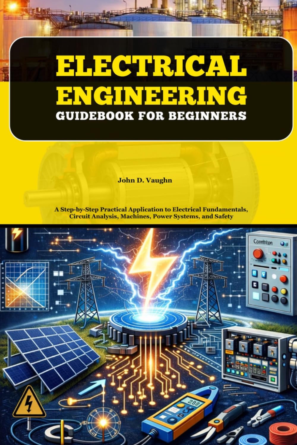 capítulo por capítulo baixar Electrical Engineering Guidebook for Beginners: A Step-by-Step Practical Application to Electrical Fundamentals, Circuit Analysis, Machines, Power Systems, and Safety