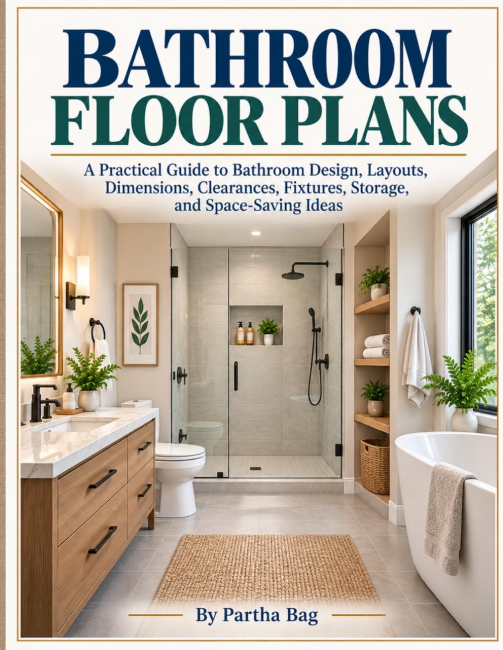 Bathroom Floor Plans: A Practical Guide to Bathroom Design, Layouts, Dimensions, Clearances, Fixtures, Storage, and Space-Saving Ideas baixar livro de graça