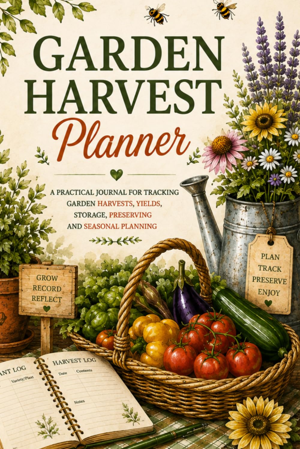 Garden Harvest Planner: A Practical Journal for Tracking Garden Harvests, Yields, Storage, Preserving and Seasonal Planning baixar o livro de graça