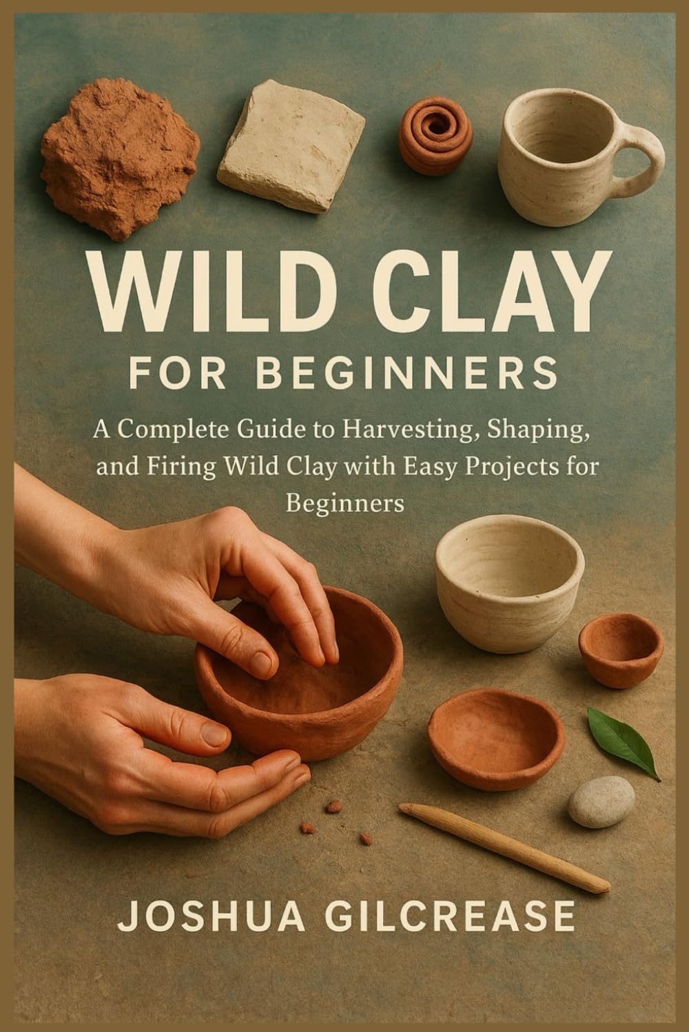 ler totalmente WILD CLAY FOR BEGINNERS: A Complete Guide to Harvesting, Shaping, and Firing Wild Clay with Easy Projects for Beginners