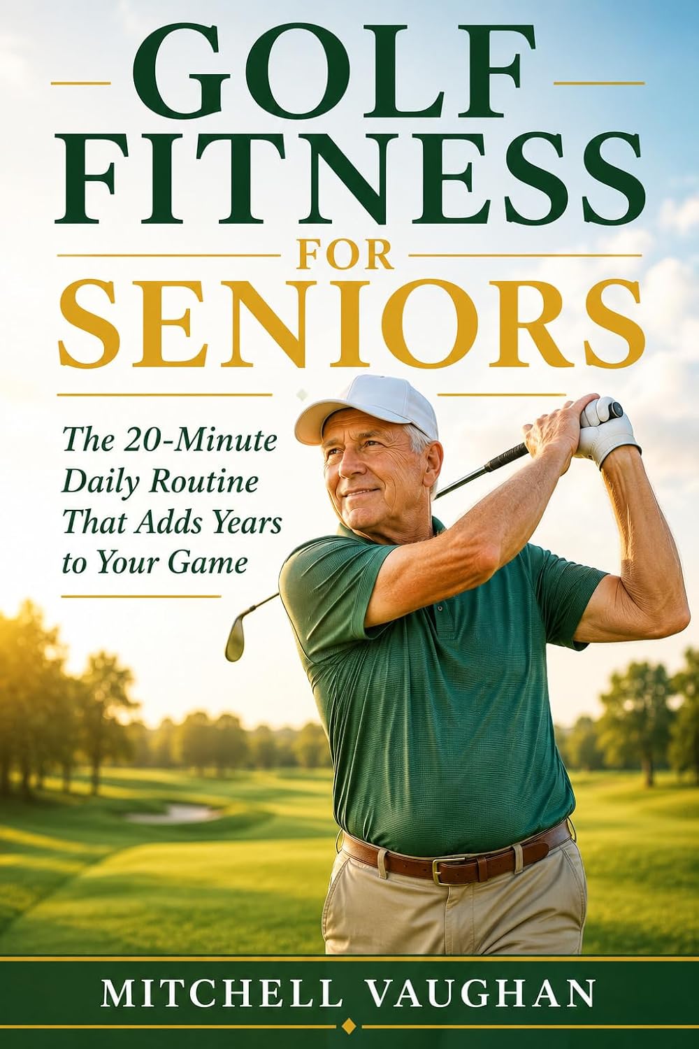 ler totalmente Golf Fitness for Seniors: The Complete 20-Minute Daily Routine to Restore Your Balance, Mobility, and Distance After 50 (English Edition)