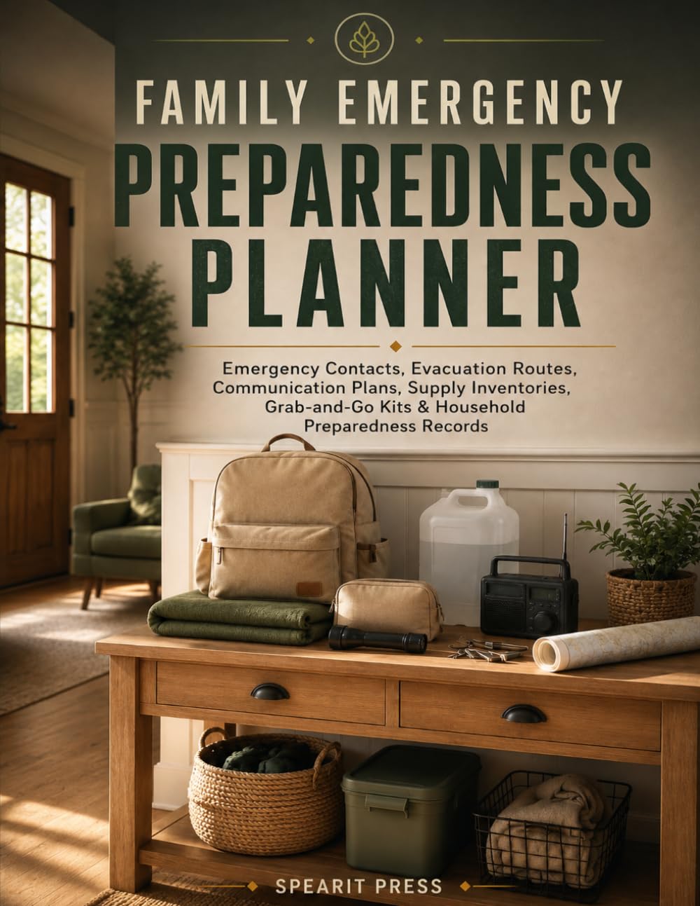 Family Emergency Preparedness Planner: Emergency Contacts, Evacuation Routes, Communication Plans, Supply Inventories, Grab-and-Go Kits & Household Preparedness Records baixar livro de graça