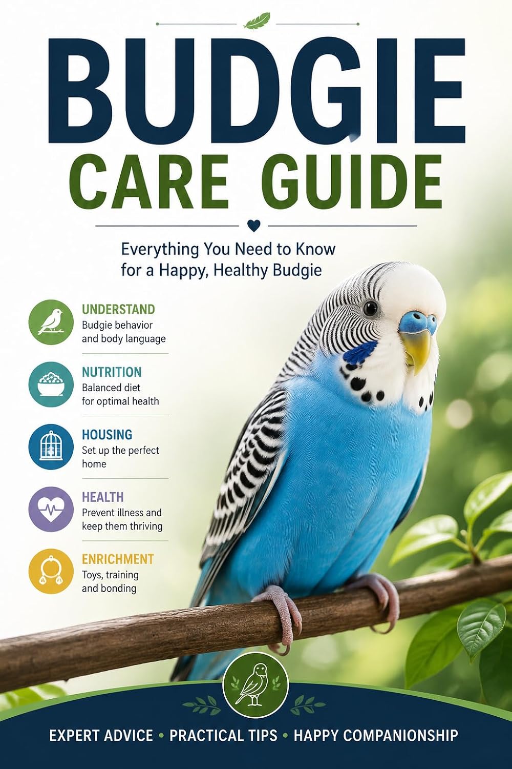 Budgie Care Guide: Everything You Need to Know for a Happy, Healthy Budgie (Complete Bird Care Series) (English Edition) baixar o livro de graça