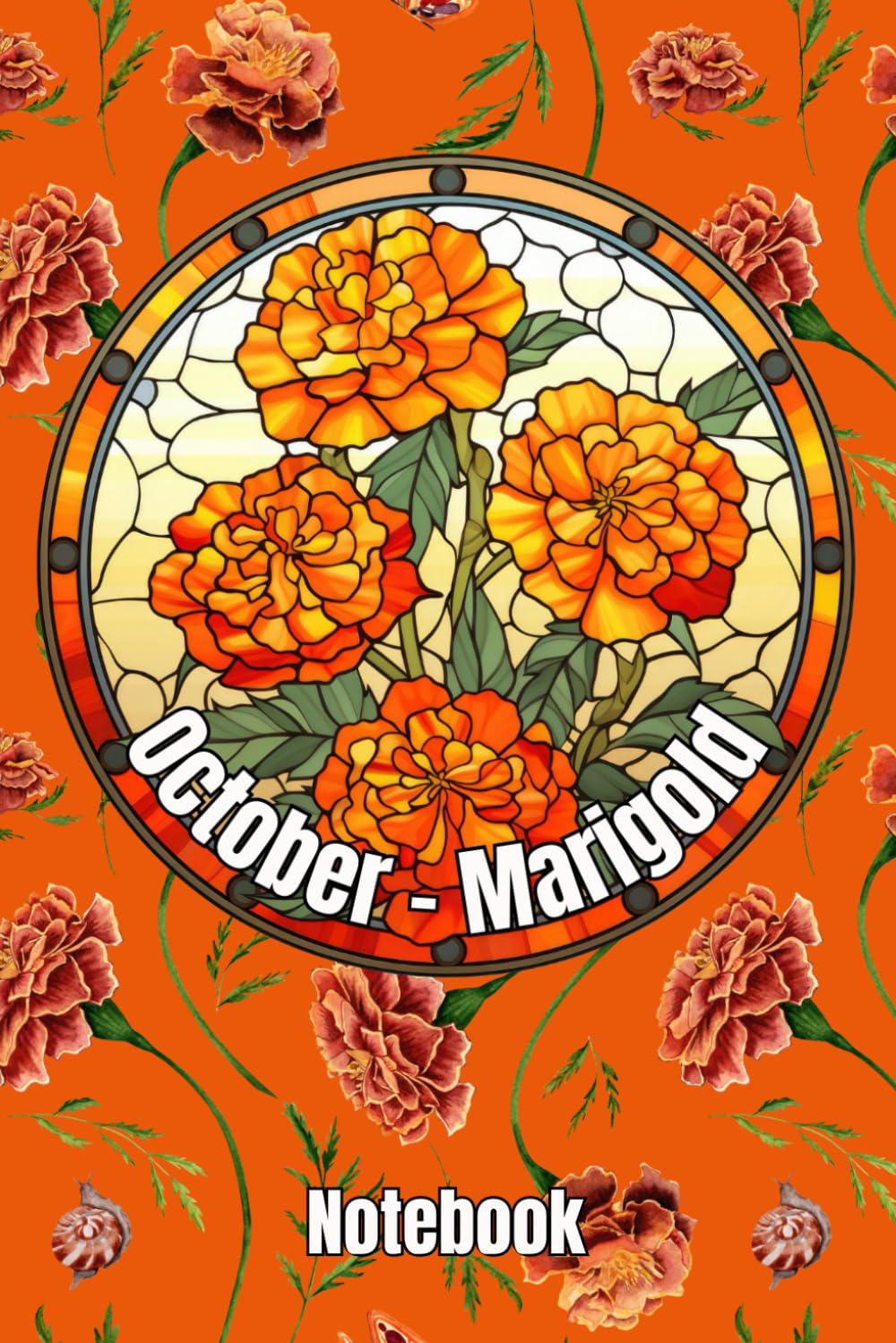 capítulo por capítulo baixar Marigold Print October Birth Flower Notebook: October Birth Flower Present