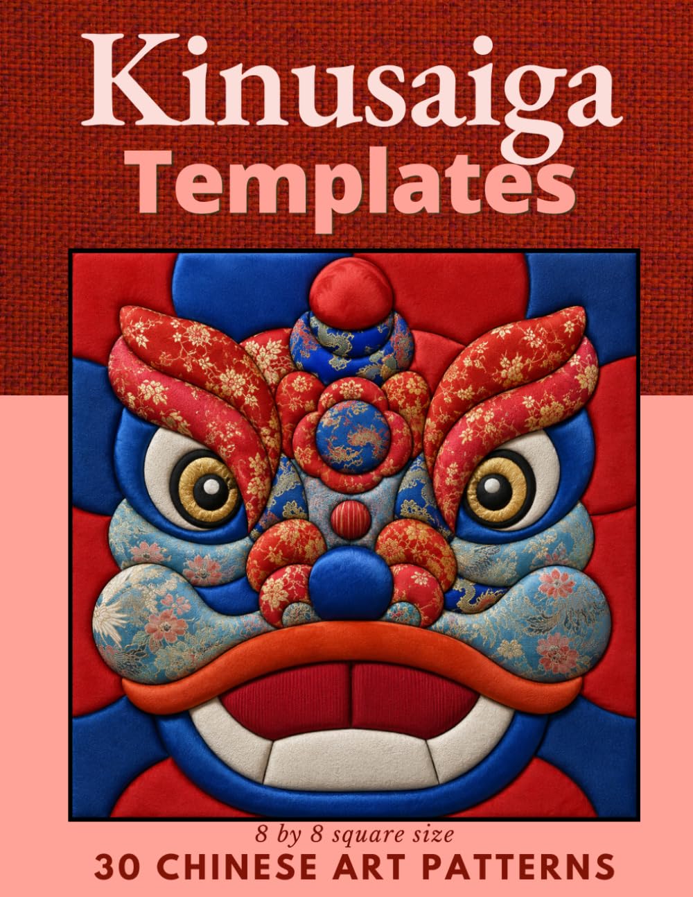 capítulo por capítulo baixar Kinusaiga Templates 30 Chinese Art Patterns: No-Sew Japanese Fabric Art 8 by 8 square size