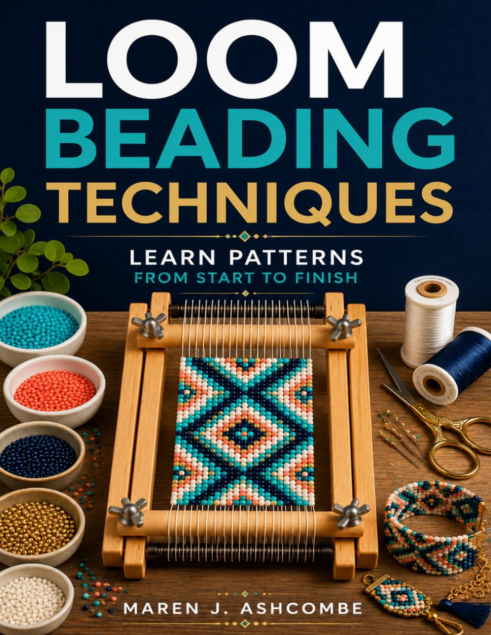 Loom Beading Techniques: Learn Patterns From Start to Finish baixar o livro de graça