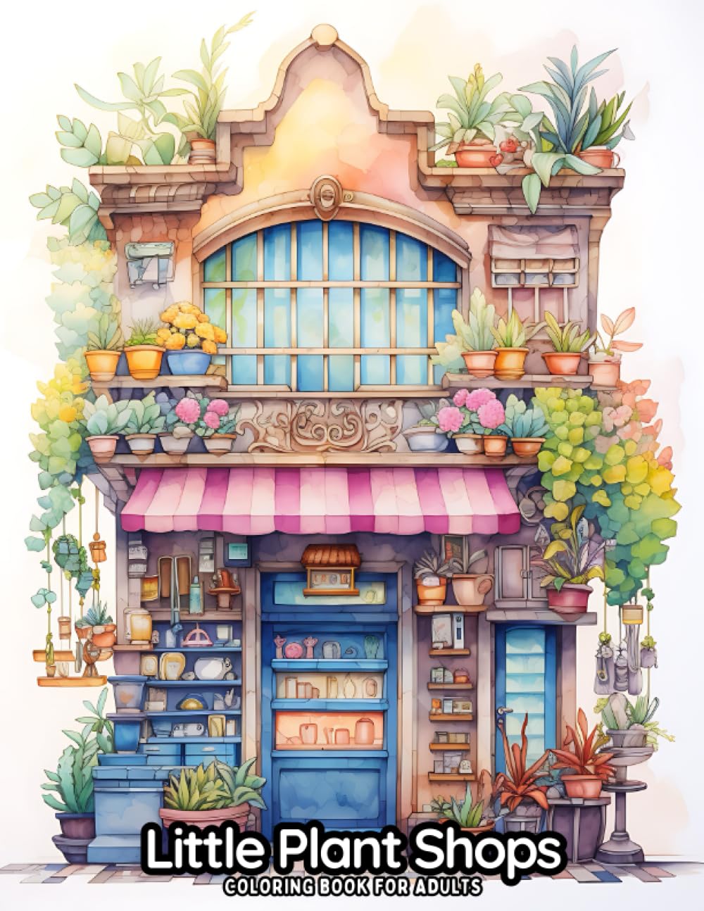 ler totalmente Little Plant Shops: Coloring Book for Adults (Vibrant Village)