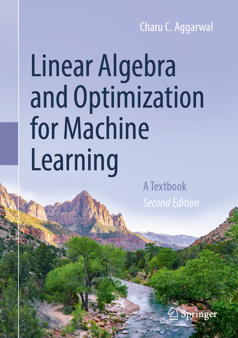 Linear Algebra and Optimization for Machine Learning: A Textbook baixar o livro de graça