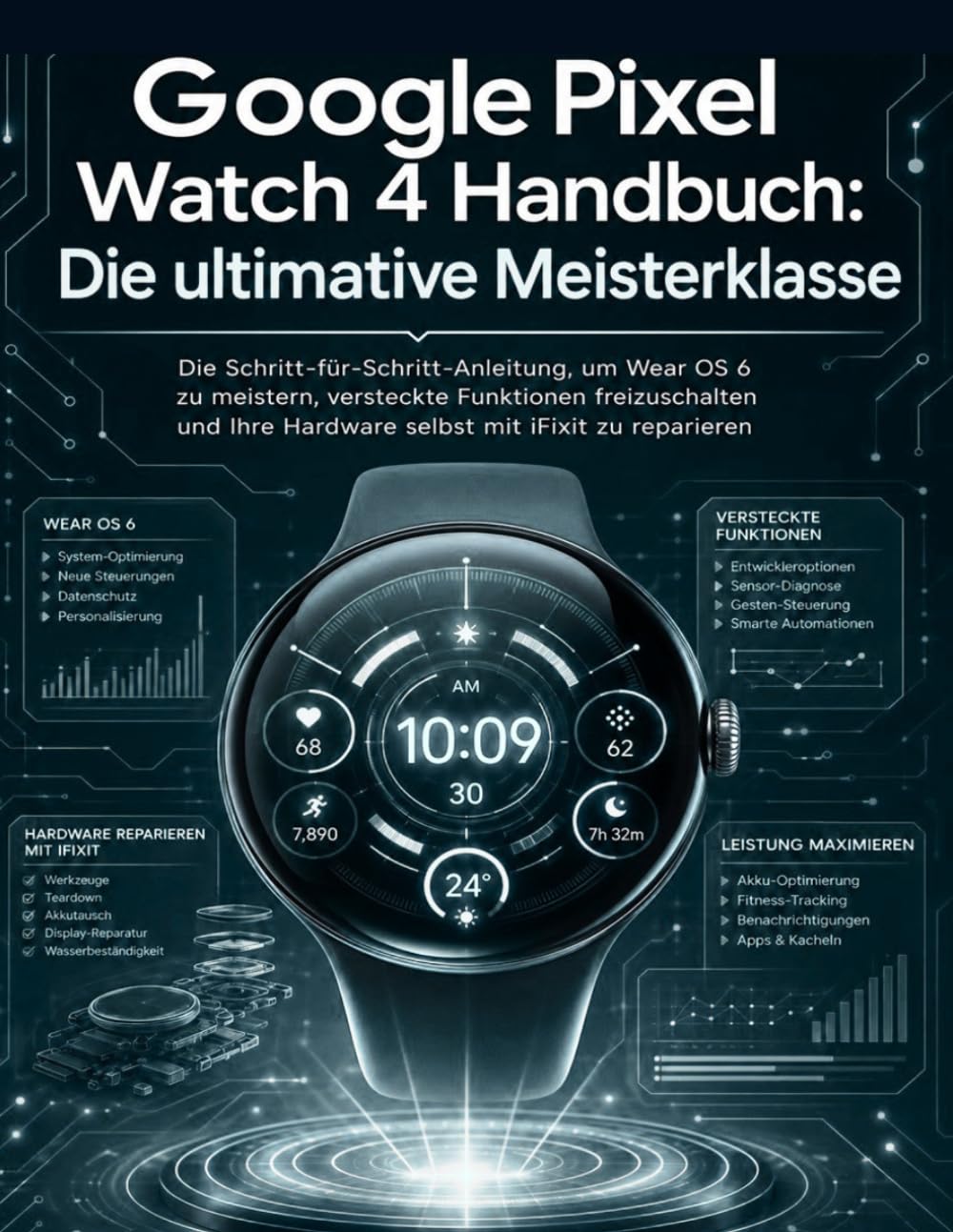 Google Pixel Watch 4 Handbuch: Die Schritt-für-Schritt-Anleitung, um Wear OS 6 zu meistern, versteckte Funktionen freizuschalten und Ihre Hardware selbst mit iFixit zu reparieren (German Edition) baixar livro de graça