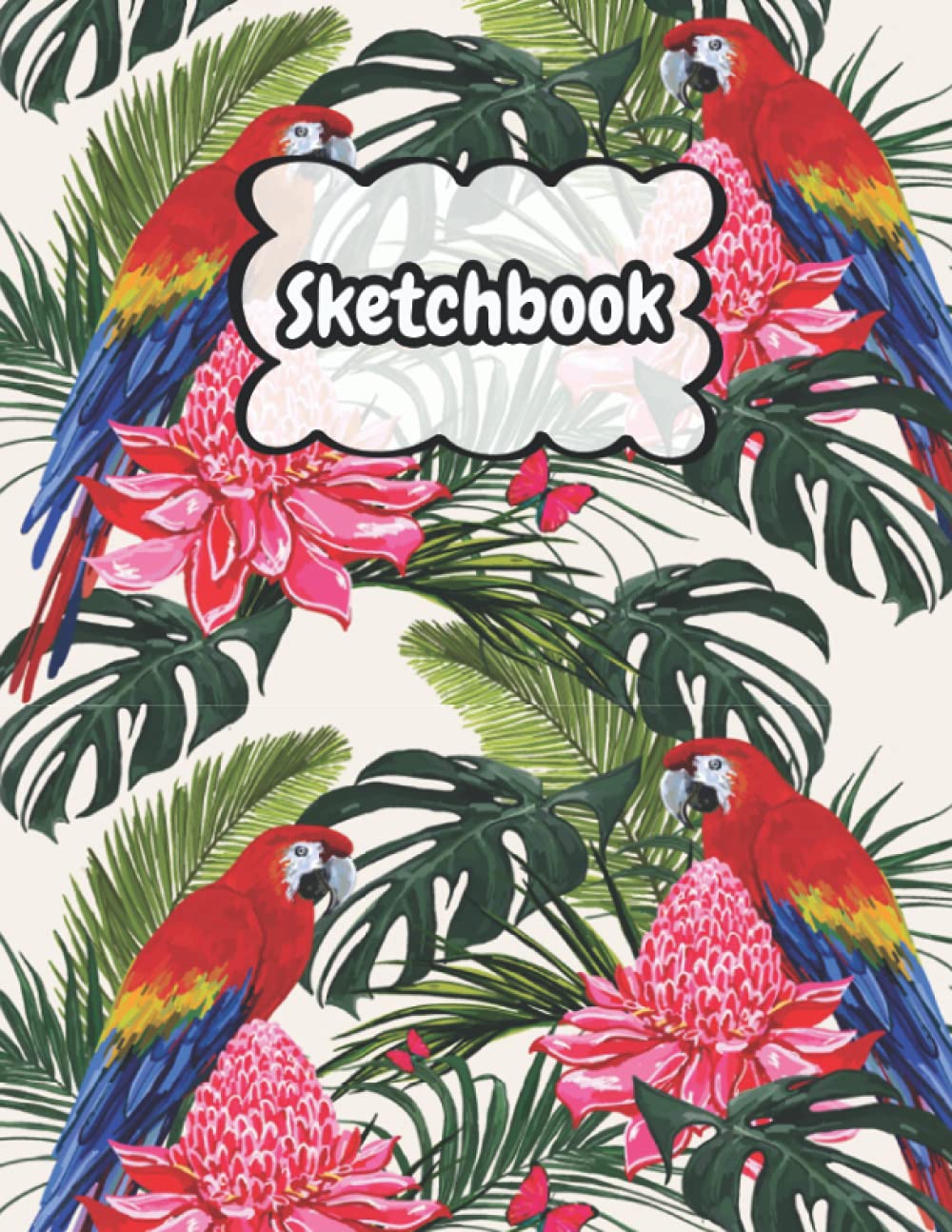 capítulo por capítulo baixar Sketchbook: Parrot Sketchpad for drawing for girls, adults, kids, Parrot cover, Large Sketchbook | Size 8.5 x 11 | 120 Pages | ( For Parrot Lovers).